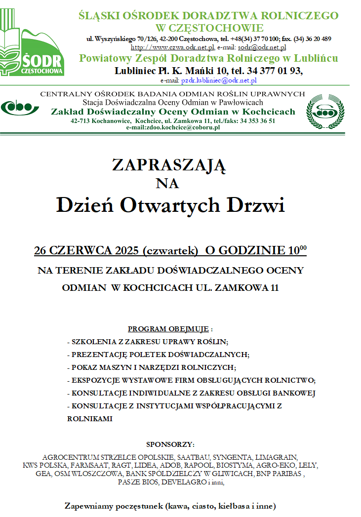 Zaproszenie ODR
